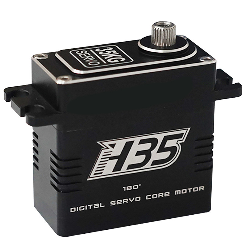 Waterproof Brushless Servo 15KG 20Kg 25Kg 30Kg 35KG Large Torque Servo Metal Gear Digital Servo For 1/8 1/10 RC Cars Robot Truck