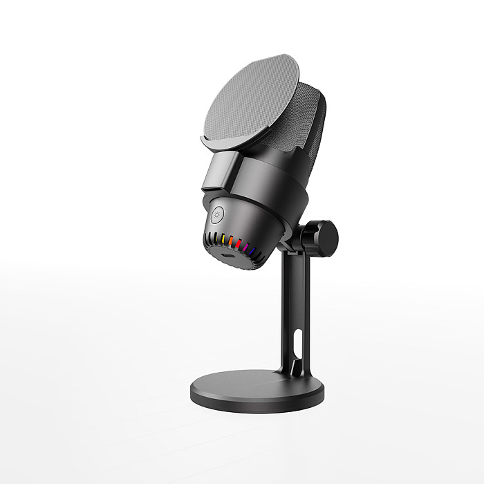 M9/MU-900oro USB Microphone Gaming Phone Voice Live Desktop RGB Recording Noise Reduction Capacitive Microphone