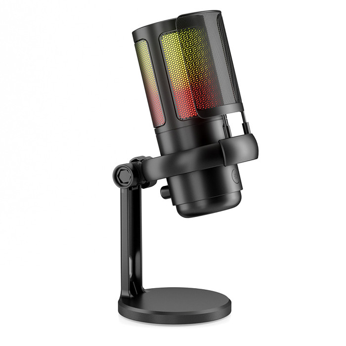 ME6P/ME6S USB Microphone Gaming Phone Voice Live Desktop RGB Recording Noise Reduction Capacitive Microphone