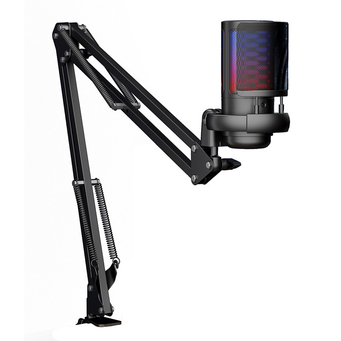 ME6P/ME6S USB Microphone Gaming Phone Voice Live Desktop RGB Recording Noise Reduction Capacitive Microphone