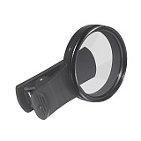 Universal 52mm Mobile Camera Lens Clip with CPL Filters Storage Bag Set for iPhone Huawei Samsung Xiaomi Android IOS Smartphone