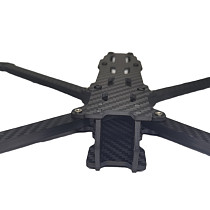 7/8/9/10/13 inch Carbon Fibre X-Frame 5mm/7mm Thickness Arm Quick Release Rack for RC FPV Racing Drone Quadcopter Spare Parts