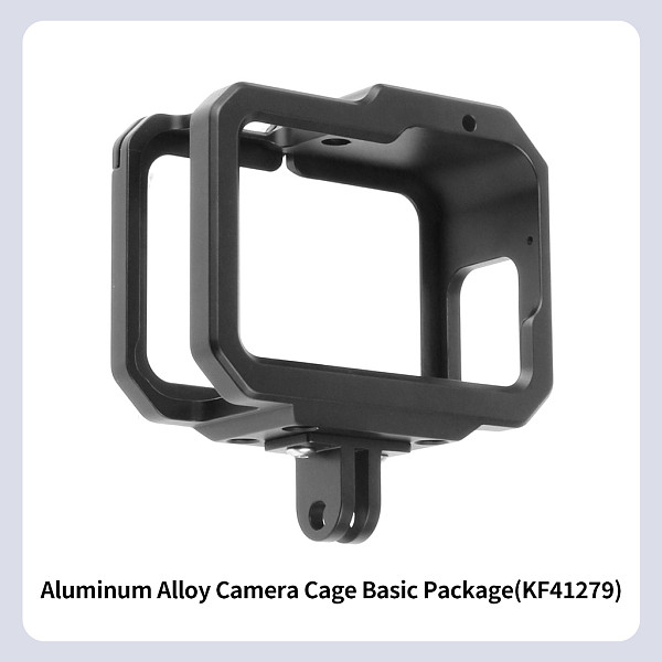 For GOPRO13/12/11/10/9 Upgrade Magnetic Folding Card Protection Frame Camera Cage Expandable Installation M52 Filter Sports Camera