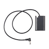 DMW-BLK22 Camera Dummy Battery DMW-DCC17 DC Coupler 5.5x2.1mm Male with 60cm Cable For Panasonic LUMIX S5/S52/GH6/S1II Camera