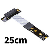 ADT-Link PCIe x4 Extension Adapter Cable Support NVMe SSD Interface PCIE 4.0x4 Full Speed K42DW K42DP K42DT-TU With Power Cord