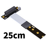 ADT-Link PCIe x4 Extension Adapter Cable Support NVMe SSD Interface PCIE 4.0x4 Full Speed K42DW K42DP K42DT-TU With Power Cord