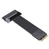 (ADT Link) M.2 NVMe Extension Adapter to U.2 SFF8639 SSD Solid State Drive PCIE 4.0x4 Full Speed (M41-M71 With Power Cord)