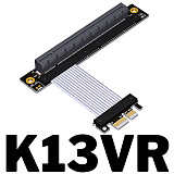 ADT-Link Graphics Card Extension Cable Non USB PCIe 4.0x16 rpm x1 A Card N-card Full Speed M13UF/M13UL/M13UR/K13VR