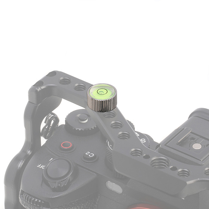 1/4 Screw Stainless Steel Levelling for DSLR Camera Balance Measurement Tripod Levelling Camera Levels Photography Accessories