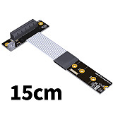 ADT-Link PCIe x4 Extension Adapter Cable Support NVMe SSD Interface PCIE 4.0x4 Full Speed K42DW K42DP K42DT-TU With Power Cord