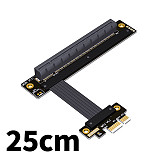 ADT-Link Graphics Card Extension Cable Non USB PCIe 4.0x16 rpm x1 A Card N-card Full Speed M13UF/M13UL/M13UR/K13VR