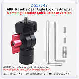 For DJI ACTION 5 PRO/ GOPRO13/Insta360 x4  Bracket Adapter For Connecting And Adapter Accessories Of Camera Equipment Adjustment For Selfie Sticks/Bicycle Clips/Motorcycle Clips Aluminum Alloy