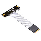 ADT-Link PCIe x4 Extension Adapter Cable Support NVMe SSD Interface PCIE 4.0x4 Full Speed K42DW K42DP K42DT-TU With Power Cord
