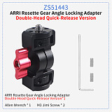 For DJI ACTION 5 PRO/ GOPRO13/Insta360 x4  Bracket Adapter For Connecting And Adapter Accessories Of Camera Equipment Adjustment For Selfie Sticks/Bicycle Clips/Motorcycle Clips Aluminum Alloy