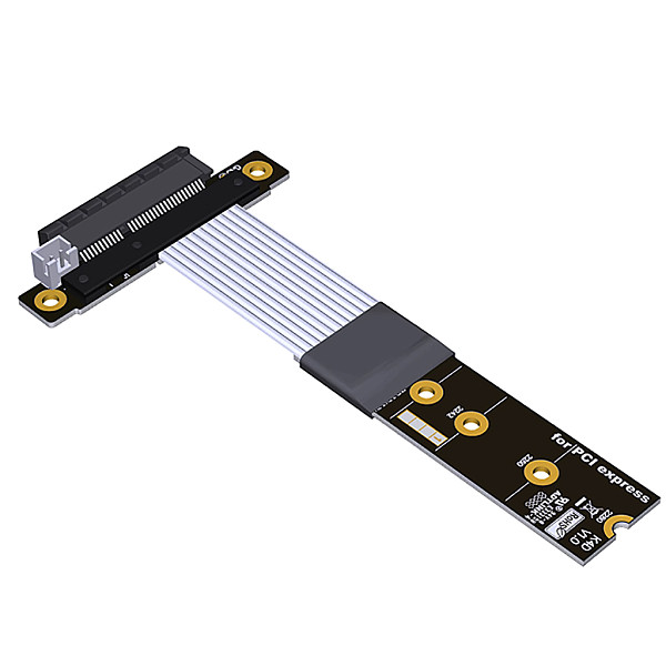 ADT-Link PCIe x4 Extension Adapter Cable Support NVMe SSD Interface PCIE 4.0x4 Full Speed K42DW K42DP K42DT-TU With Power Cord