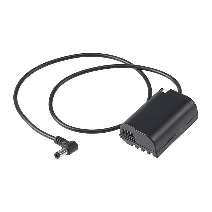 DMW-BLK22 Camera Dummy Battery DMW-DCC17 DC Coupler 5.5x2.1mm Male with 60cm Cable For Panasonic LUMIX S5/S52/GH6/S1II Camera