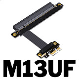 ADT-Link Graphics Card Extension Cable Non USB PCIe 4.0x16 rpm x1 A Card N-card Full Speed M13UF/M13UL/M13UR/K13VR