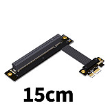ADT-Link Graphics Card Extension Cable Non USB PCIe 4.0x16 rpm x1 A Card N-card Full Speed M13UF/M13UL/M13UR/K13VR