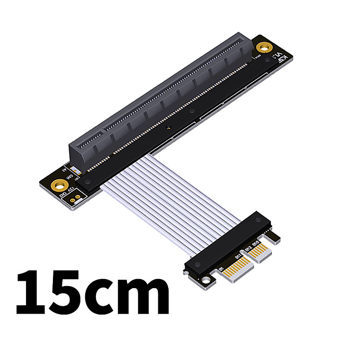 ADT-Link Graphics Card Extension Cable Non USB PCIe 4.0x16 rpm x1 A Card N-card Full Speed M13UF/M13UL/M13UR/K13VR
