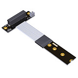 ADT-Link PCIe x4 Extension Adapter Cable Support NVMe SSD Interface PCIE 4.0x4 Full Speed K42DW K42DP K42DT-TU With Power Cord
