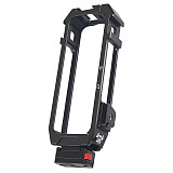 Aluminum Alloy X4 Camera Cage Expansion Protective Frame 1/4 Magnetic Foldable Adapter Cold Shoe for Insta 360 X4 Action Camera