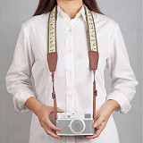 Hanging Neck Shoulder Strap Fashionable Ethnic Style Retro Style Camera Shoulder Strap Photography Shoulder Strap for DSLR Mirrorless Cameras