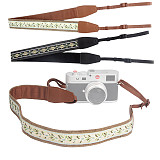 Hanging Neck Shoulder Strap Fashionable Ethnic Style Retro Style Camera Shoulder Strap Photography Shoulder Strap for DSLR Mirrorless Cameras