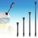 Suitable for GoPro12 Insta360X4 Camera Stand Carbon Fiber Extension Rod with Two Forks and 1/4 Interface
