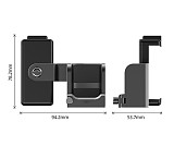 For DJI Osmo Pocket 3 ell Phone Holder Protective Frame Expansion Adapter with Cold Shoe Mount For Dji OSMO Pocket3 Accessories