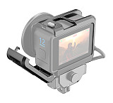 For GoPro13/12/10 Metal Rabbit Cage Horizontal and Vertical Shooting Bezel Dual Cold Shoe Interface camera accessories