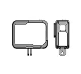 For GoPro13/12/10 Metal Rabbit Cage Horizontal and Vertical Shooting Bezel Dual Cold Shoe Interface camera accessories