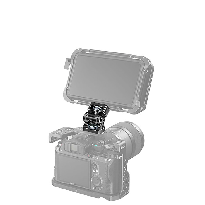 Mini Tripod Ball Head Monitor Mount with 1/4  Screw ARRI Pin for Camera Mounting Monitor Holder Flash Microphone LED Fill Light