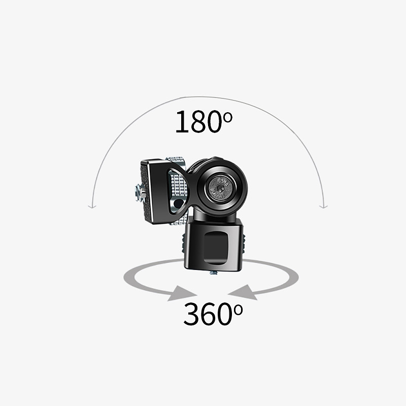 Mini Tripod Ball Head Monitor Mount with 1/4  Screw ARRI Pin for Camera Mounting Monitor Holder Flash Microphone LED Fill Light