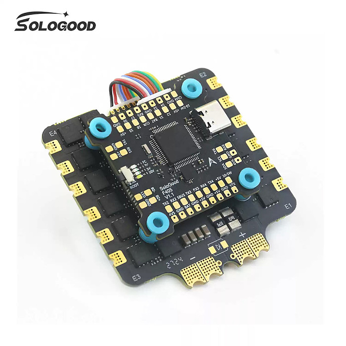 SoloGood F722 V1 / F405 Flight Controller 30.5X30.5mm 2-6S + 80A 4IN1 Brushless ESC Flytower for FPV Drones ICM42688P
