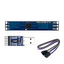 HI-LINK induction radar module hand scan induction switch near-field wave trigger sensor serial port IO output LD102 module