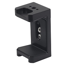 Aluminium mobile phone rechargeable clip monitor hard drive case holder 1/4 ale screw hole accessory Suitable for rabbit cages with 1/4 screw holes Handle and other extensions
