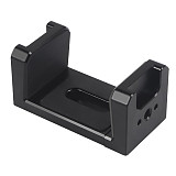 Aluminium mobile phone rechargeable clip monitor hard drive case holder 1/4 ale screw hole accessory Suitable for rabbit cages with 1/4 screw holes Handle and other extensions