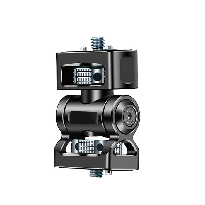 Mini Tripod Ball Head Monitor Mount with 1/4  Screw ARRI Pin for Camera Mounting Monitor Holder Flash Microphone LED Fill Light
