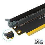 PCI-e 16X 3.0 90 Degree Reverse Male to Female Riser Card For 1U Server PCIE 4.0 Extension Cable with PCI Express Port for GPU Extension Card