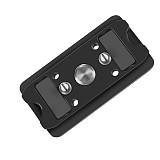 Universal Mount Camera 1/4 Screw Hole Quick Release Plate For GOPRO 13/10/9/8/max/ACTION 2 Camera Cage Rig