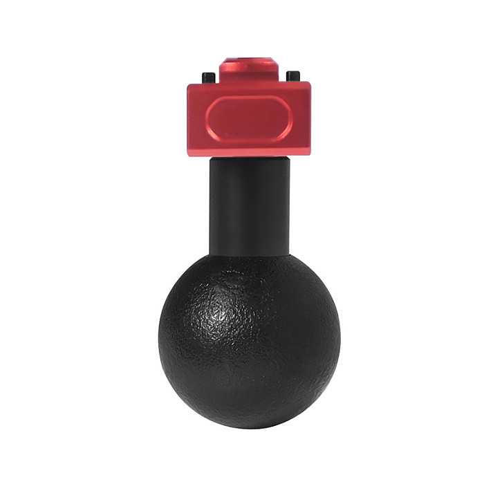 2X 25mm Ball Head Adapter 1/4  Thread for Gopro13 for Insta360 Ace/DJI OSMO 360Action 5pro Camera Phone Holder for Ram Mount Socket Connector