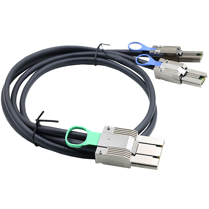PCIE PCI Express Adapter Cable MINI SAS SFF-8088 8X I/O 68P to 2x HD 8644/8643/8088 4X Connection Cable for Servers