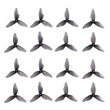 4 pairs/8 pairs (GEMFAN) 2023S Hurricane Three Leaf Single Hole Edition PC 2in 1.5mm Hole Propeller Support 1105 5500kv For Drone