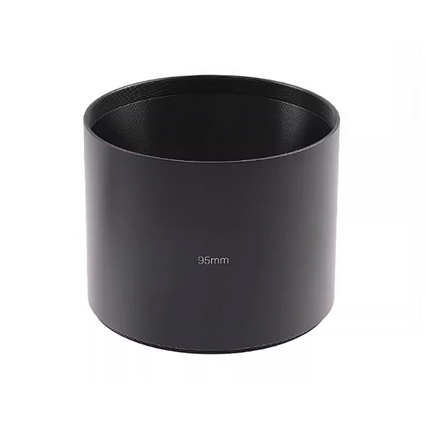 Lens Hood 95 mm Aluminum Alloy Metal Lens Hood Telephoto For Canon Nikon Sony Universal Camera Lens With Filter Thread Mount