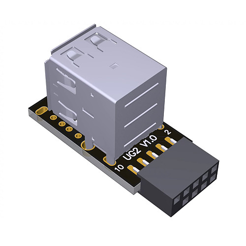 9PIN to USB 2.0 Adapter Built-in Wireless Mouse Keyboard Receiver Bluetooth-Compatible Wireless Network Cards for ITX Chassis
