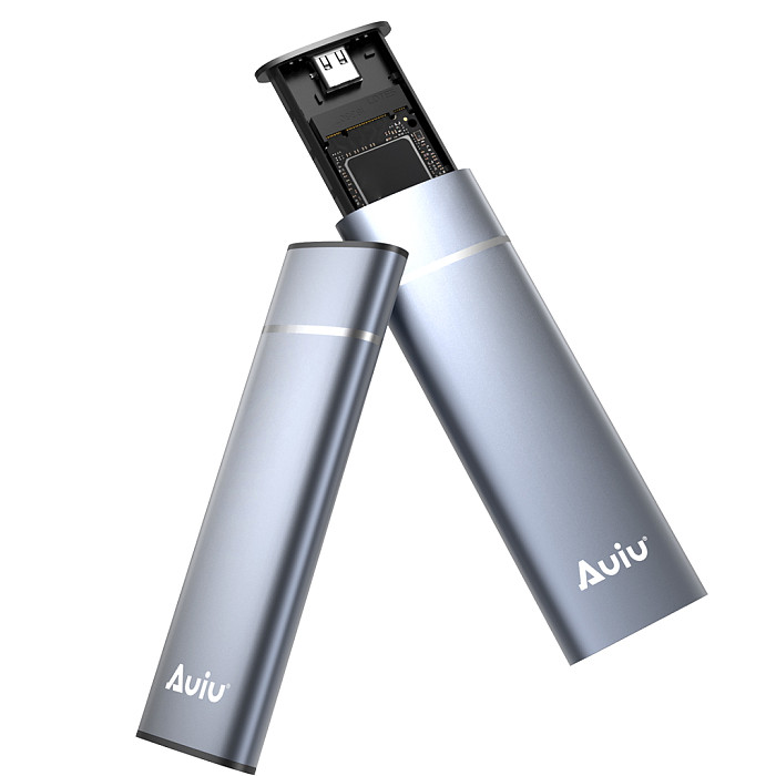 For M.2 NVME 2230-2280 SSD Enclosure Adapter USB 3.2 Gen2 10 Gbps to NVME M-Key/(B+M) Key SSD External Case Support Trim UASP
