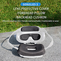 For DJI Goggles 3 Foam Pad Eye Mask for AVATA 2 Sponge Dustproof Shading Protective Cover Eyes Pads Goggles 3 Glasses Accessory