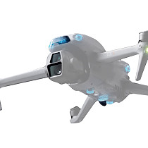 For DJI AIR 3S HD tempered film lens anti-scratch anti-explosion touch drone lens protective film