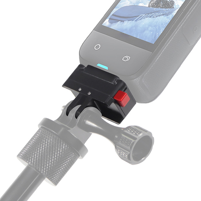 Magnetic Folding Two Card Mini Quick Release Seat 1/4 Arri Screw Positioning Monitor for Instax360 X6/X5/X4/3/2 GOPRO13/12 DJI OSMO 360 action5PRO/4/3 for Action Cameras