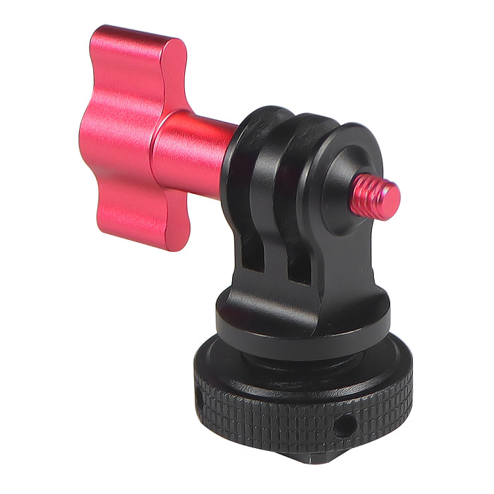Magnetic Folding Two Card Mini Quick Release Seat 1/4 Arri Screw Positioning Monitor for Instax360 X6/X5/X4/3/2 GOPRO13/12 DJI OSMO 360 action5PRO/4/3 for Action Cameras